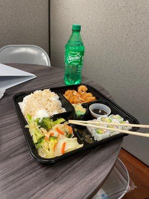 Shrimp Bento Box