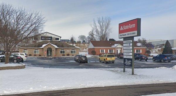 Exterior of our State. Farm Agency