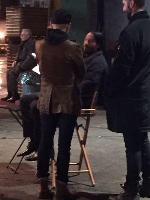 At the movie set John wick 2