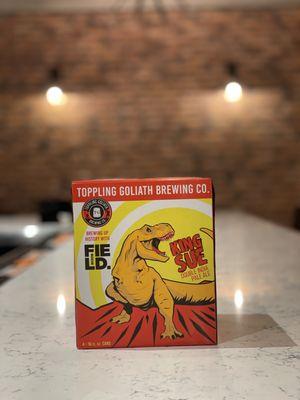 Toppling Goliath King Sue.  In-house and to-go