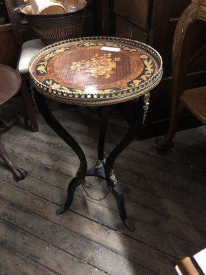 French inlaid drink stand.