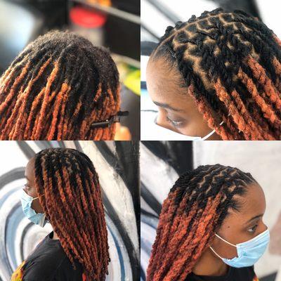 Loc Shampoo & Retwist and Ropetwist style.