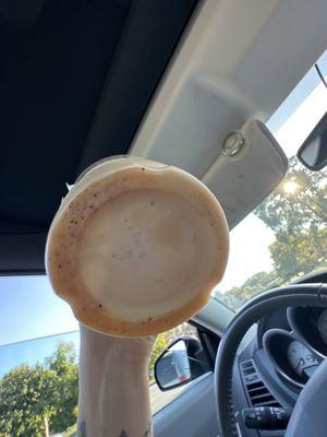 Iced Pumpkin latte