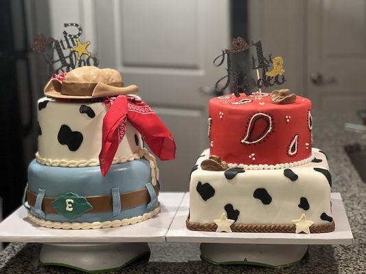 Cowboy cakes