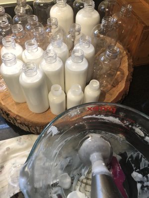 Making your body lotions