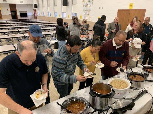 Chili cook-off December 2018