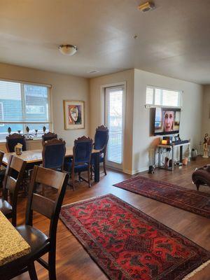 Dinning room grand allowed area grand room front room Dinning area kitchen area