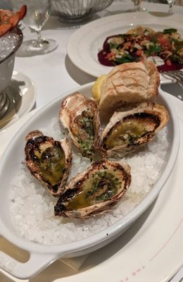 Grilled oyster