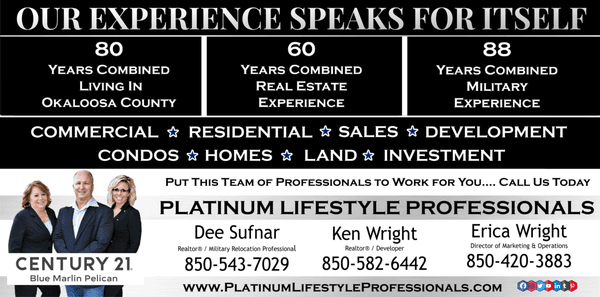 Platinum Lifestyle Professionals of Century 21 AllPoints Realty