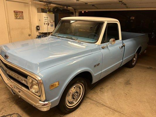 Full exterior detail with a spray wax on this c/10