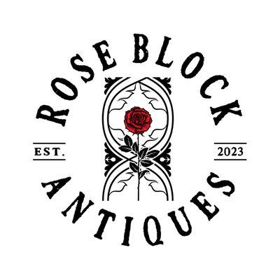 Rose Block Antiques Logo