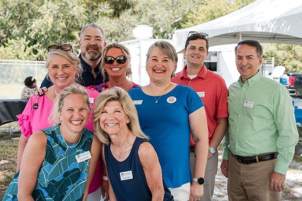 Marshland's Team greeting and serving our members at 2024 Food Truck Spring Event.