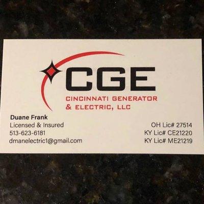 Cincinnati Generator & Electric