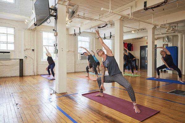 Group Centergy class focuses on stretching, strength, balance,  flexibility, and enhancing the mind-body connection.