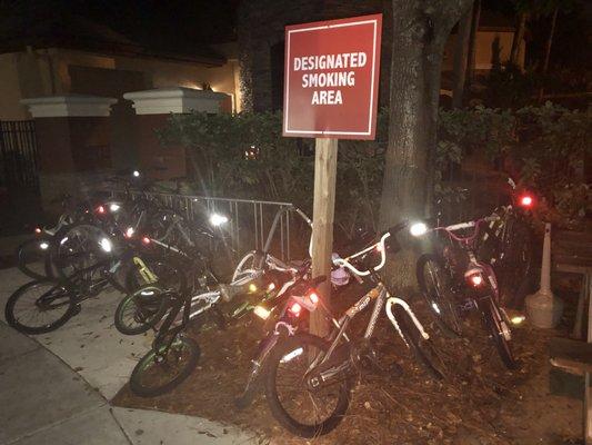 Where you park your bike