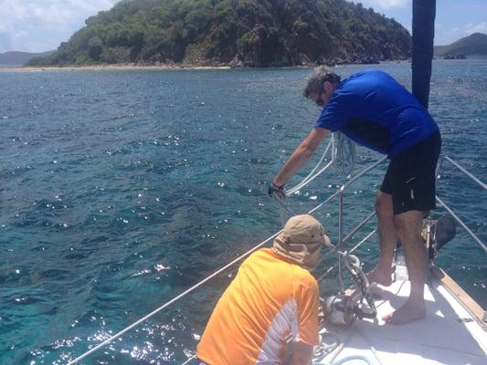 Anchoring in the BVI