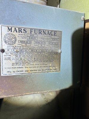 My 50+ year old furnace