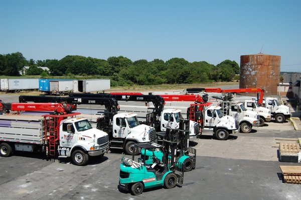 We have over 14 trucks at two locations