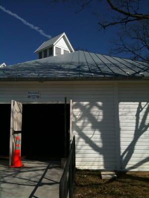 entrance to indoor facility