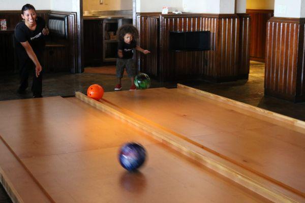 Island Bowling - fun for all ages!