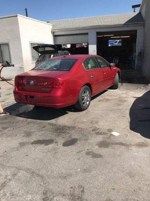 New car for us 2006 Buick Lucerne!