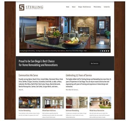 Web Site Design for Sterling Design view more work @ http://hutingdesign.com/portfolio-sterling.html