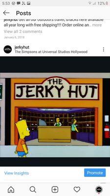 Jerky hut was on tv!!!!!!