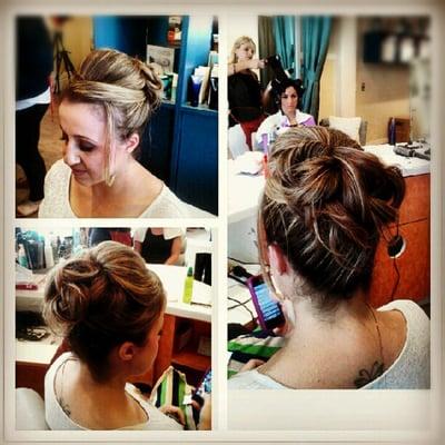 wedding updo