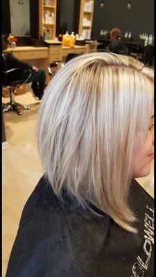 Malinda's magic with a cut and color