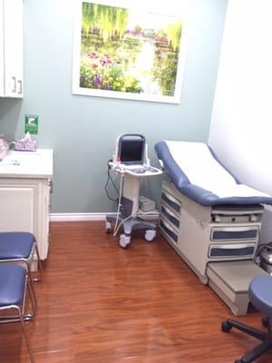 One of the exam rooms