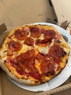 Pepperoni pizza