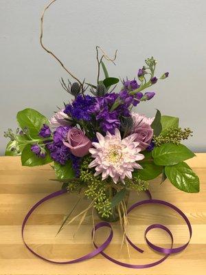 We create beautiful and long lasting bouquets in a variety of prices.