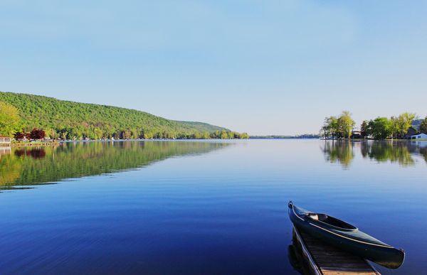 View from the south shore