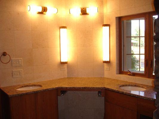 Big Bathroom Countertop