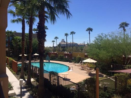 The pool from our room