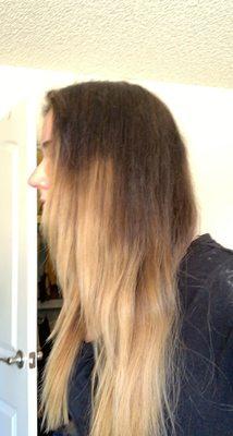 Horrible balayage