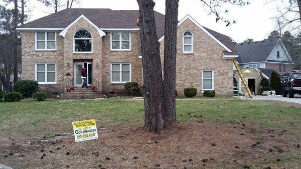 Architectural roof completed February 22 2016