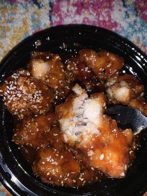 Golden Sesame Chicken Not good