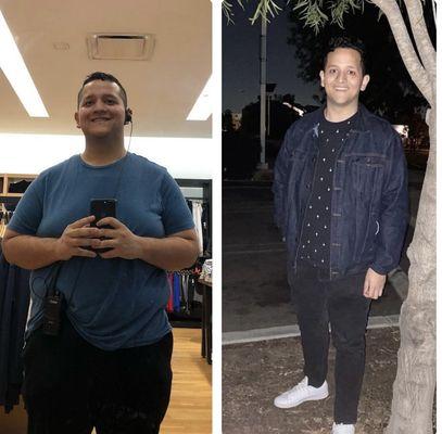 Carlos Transformation 295lbs to 220lbs