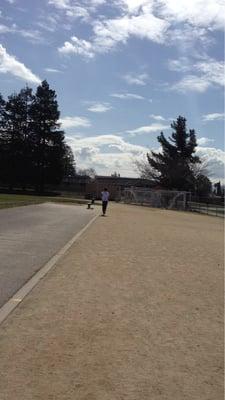 Running on the track