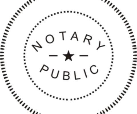 We offer notary services!