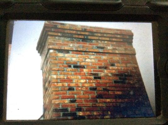 Chimney rebuilt