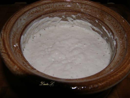 Happy sourdough starter