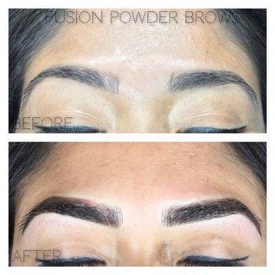 Fusion Powder brows by Evelyn