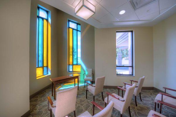 Inside Chapel at the Church of Christ Care Center