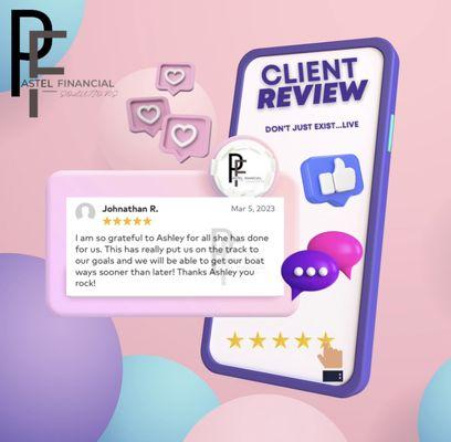 Client reviews