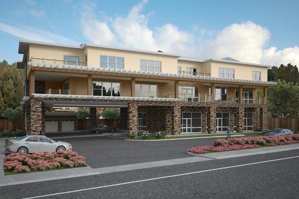 Approved Mixed Use Project, Scotts Valley, CA