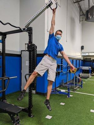 Rob, just hanging around the facility