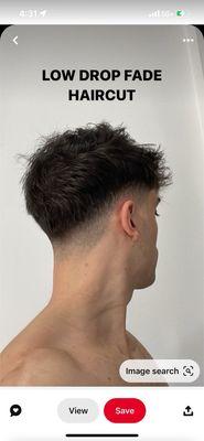 Picture of the haircut I wanted