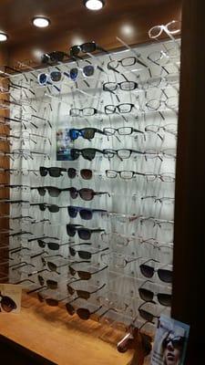 Lg. selection of name brand frames